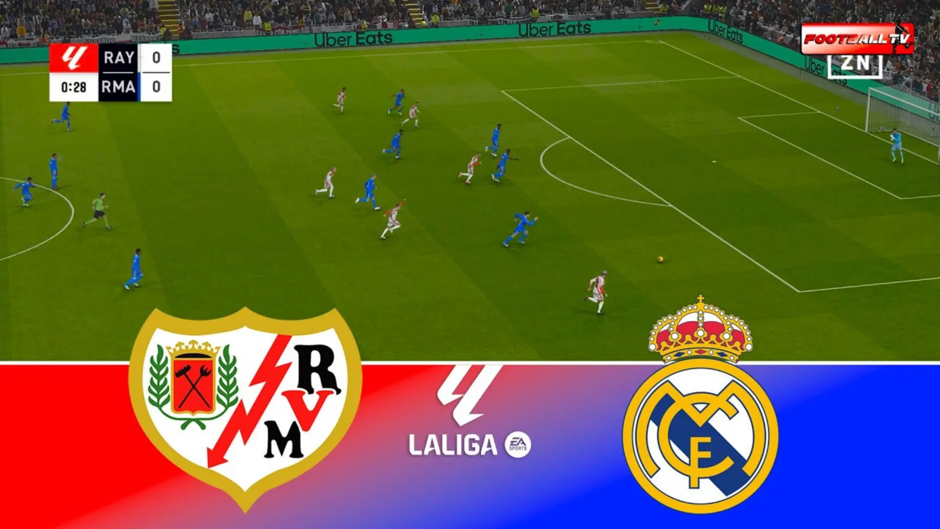 Rayo Vallecano vs Real Madrid: Kickoff & Lineups